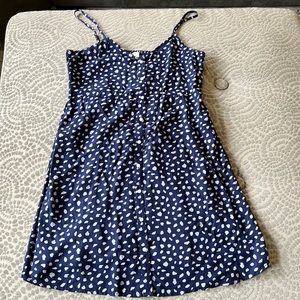 Aerie navy summer sundress size M NWT